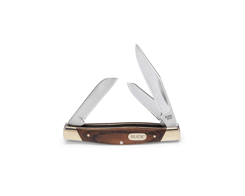 Buck 373 Trio Knife - Woodgrain