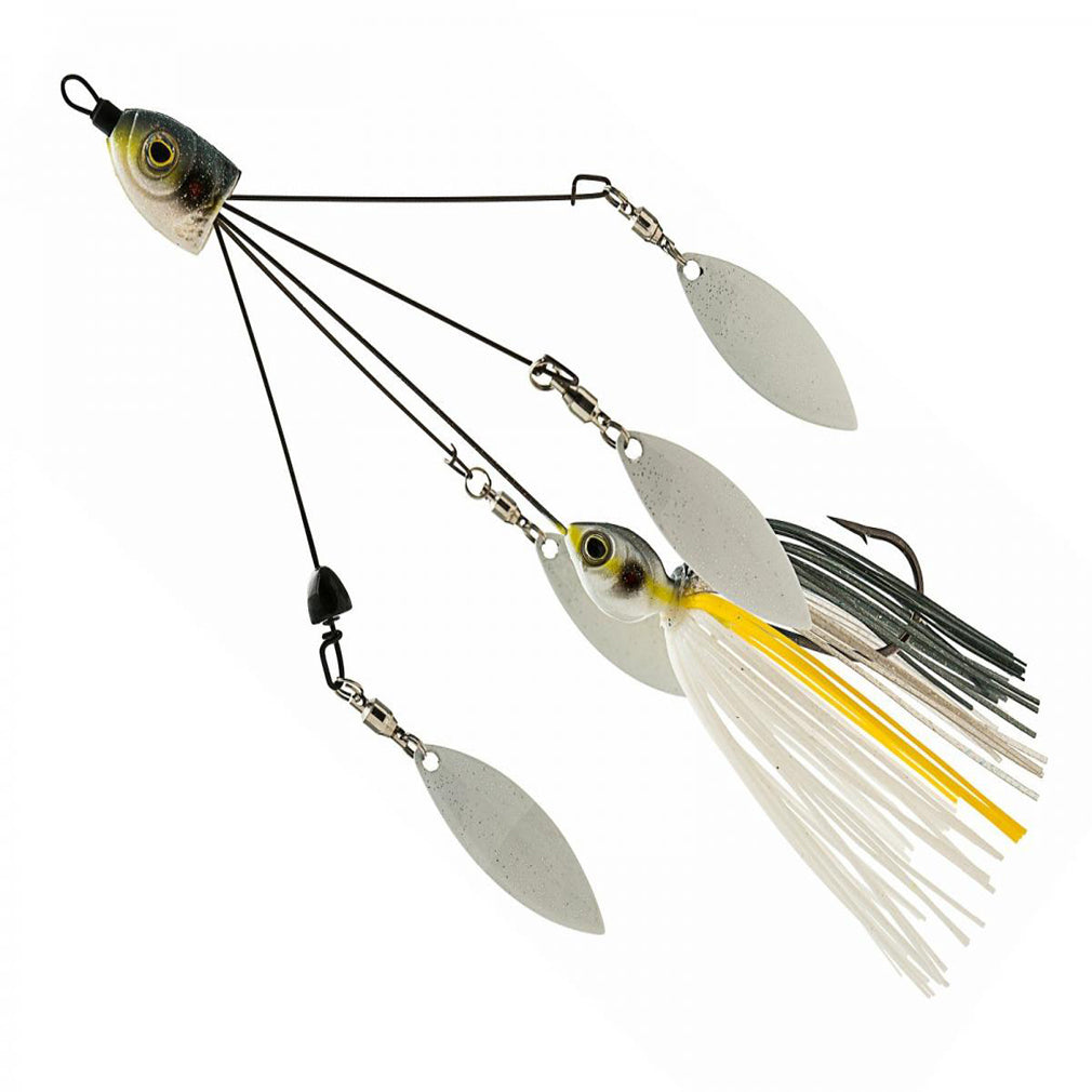 Quadzilla Collapsible 4 Arm Spinnerbait 3/4oz