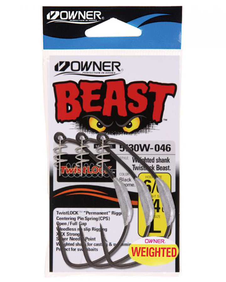 OWNER BEAST HOOK WEIGHTED