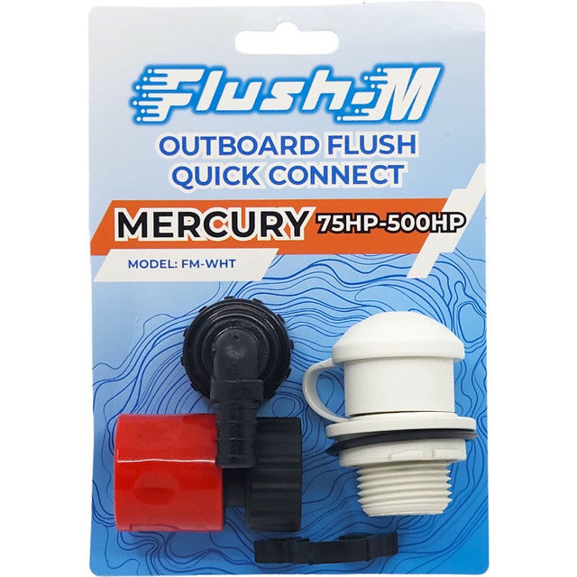 Outboard Flush Quick Connect Mercury 75-500HP White