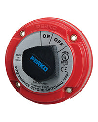 Perko Medium Duty Main Battery Disconnect Switch with Key Lock