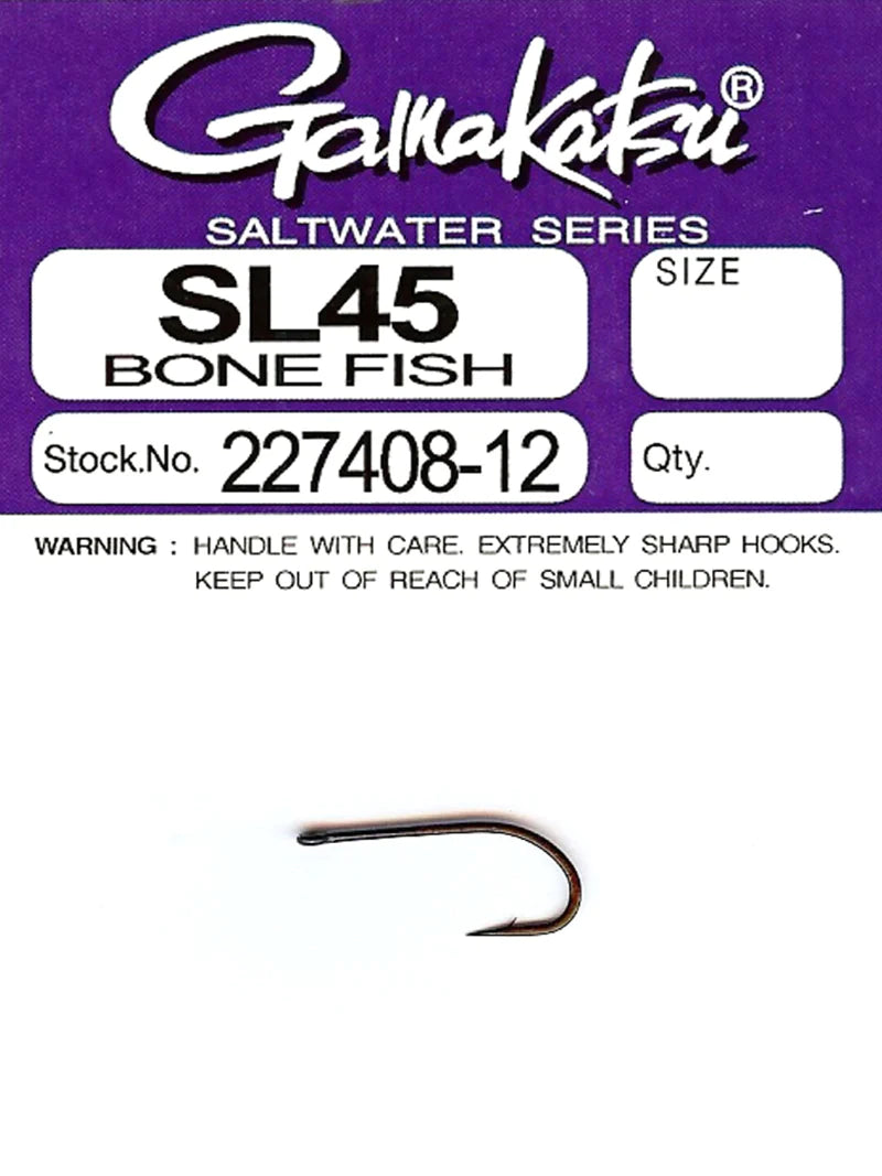 SL45 Bone Fish Hooks