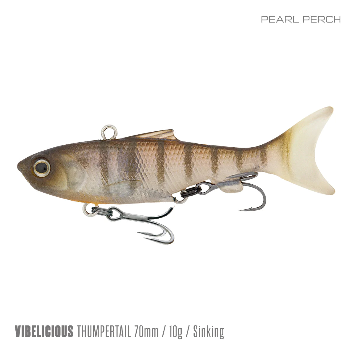 Vibelicious Thumper Tail Soft Vibe Lure 70mm 11g