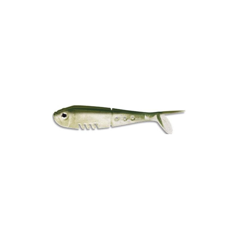 5 Buster Shad 11cm - Blanc Dos Ayu F