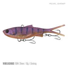 Vibelicious Fork Tail Soft Vibe Lure 70mm 10g