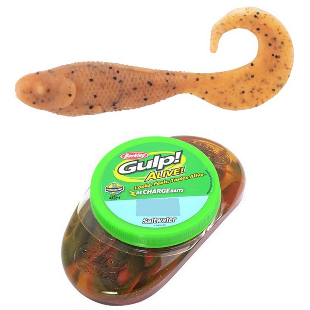 Gulp Alive Minnow Grub 3&quot;