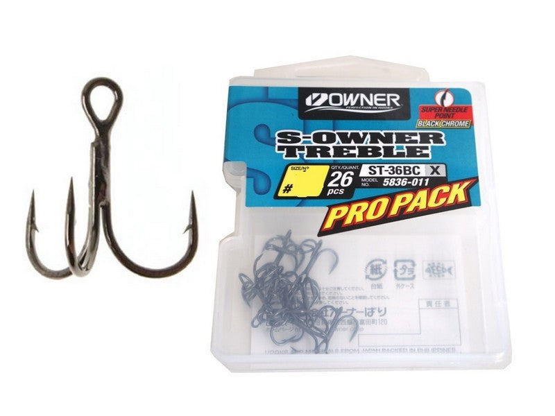 ST 36 Treble Hook Pro Pack