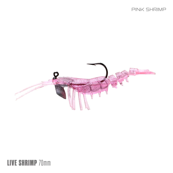 Live Shrimp 70mm 2 pack