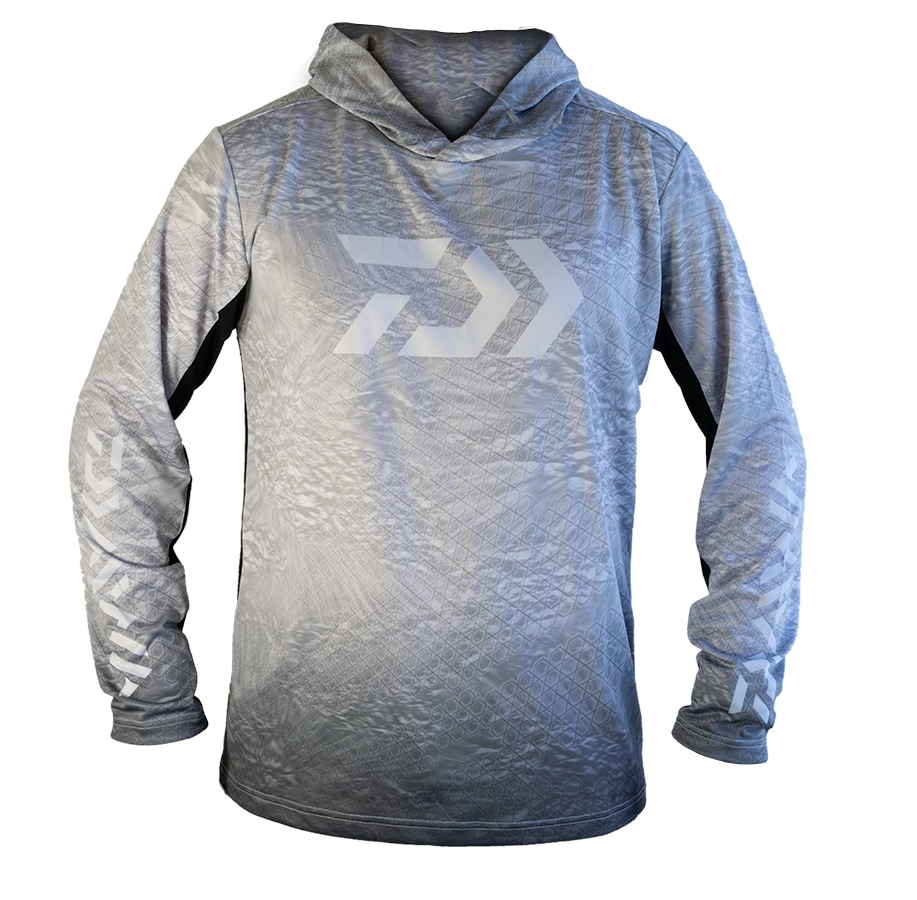 Hooded Ripple Jersey- Gray